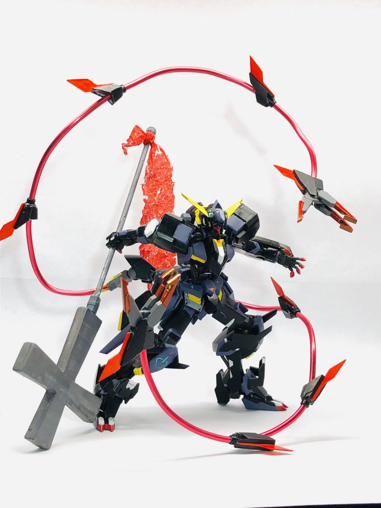 尻尾展開。スパイダーマンのドクター・オクトパスのアレみたいにグニグニ動きます。