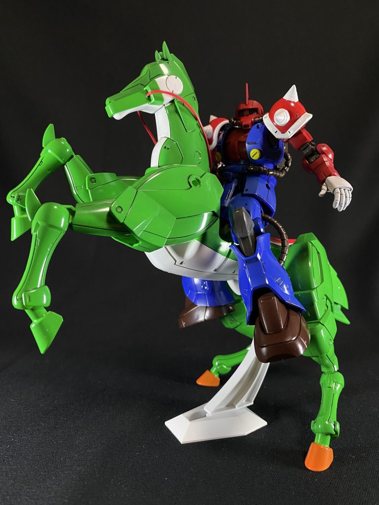 マリオ専用ザクII＆ヨッシーカラー風雲再起😄