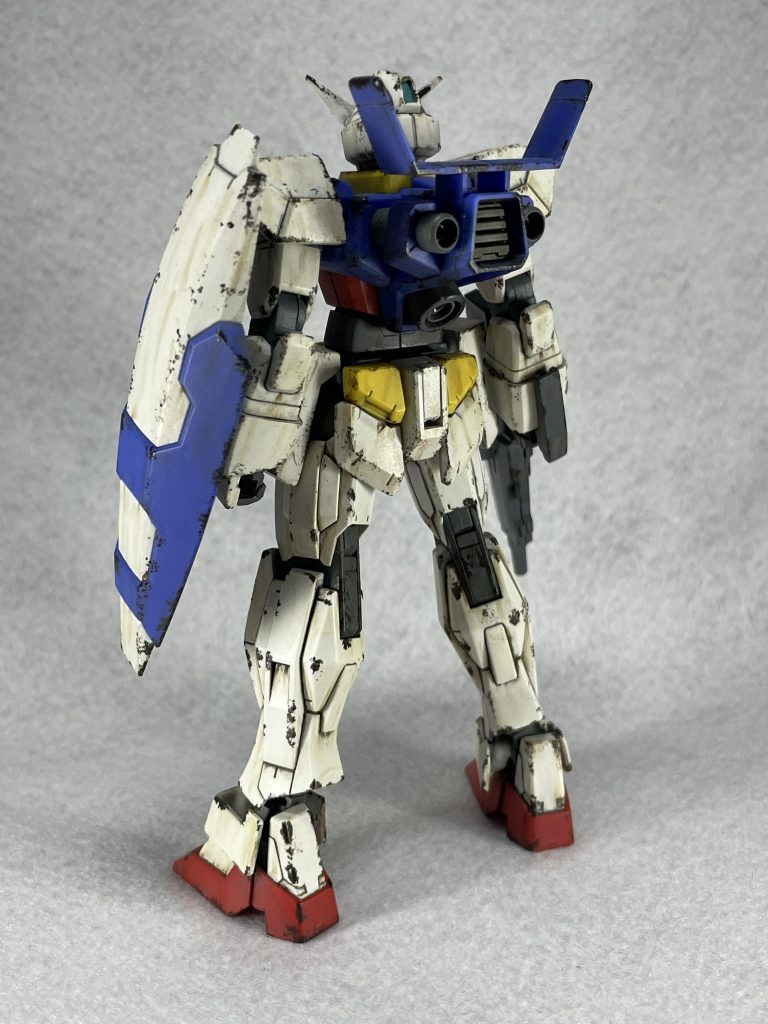 【ウェザリング】HG 1/144 ガンダムAGE-1 ノーマル–3枚目/制作者：美作孝好