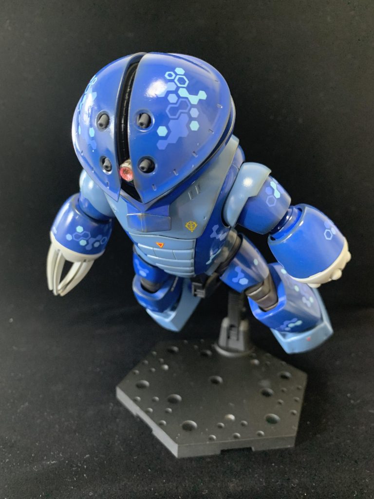 水中潜航状態。