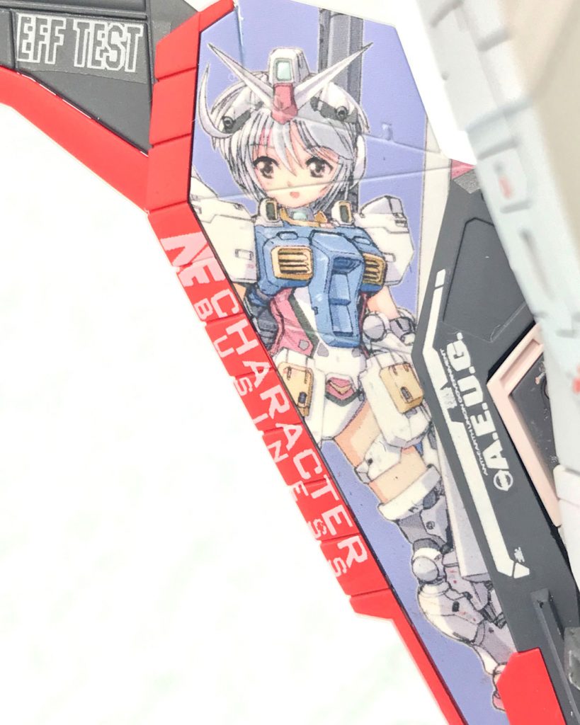 また、北米基地らしく、WR形態時の機首にはシャークマウスが描かれた。(こちらも期間限定のようだ。)