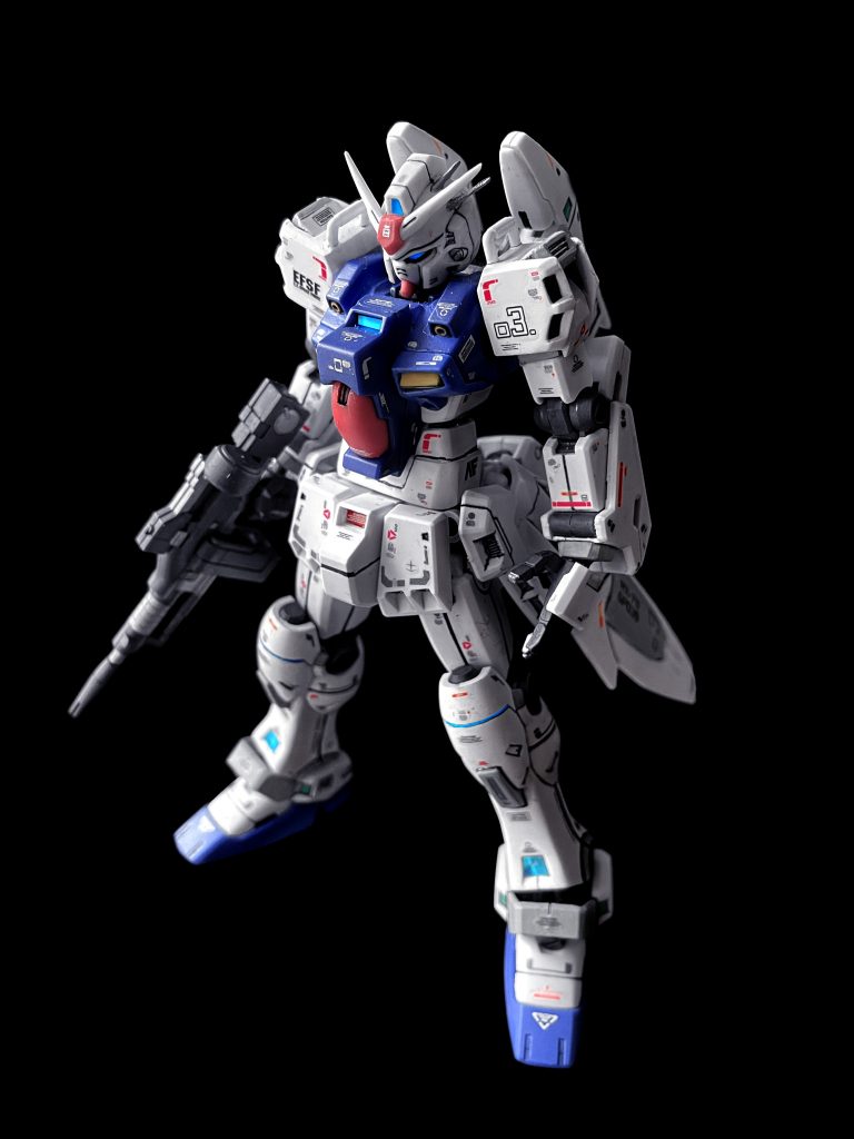 【完成】HG ガンダム試作3号機 ステイメン RX-78GP03S–5枚目/制作者：GN TakumA 擬似太陽炉搭載型