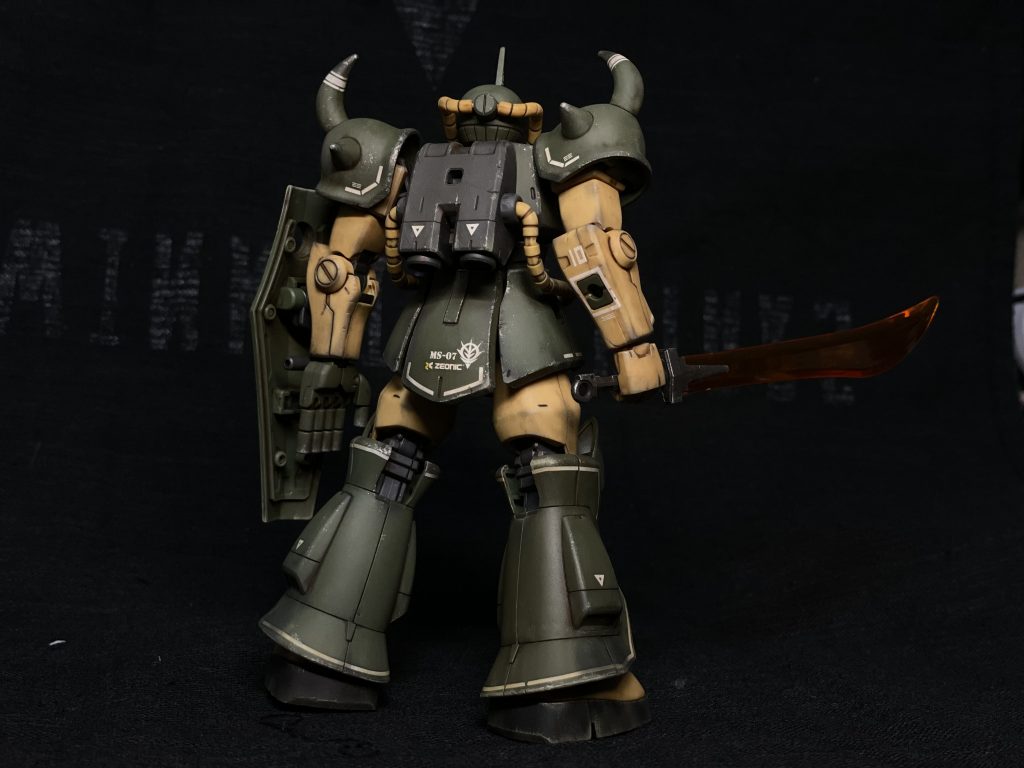 HGUC1/144 グフ(リアルタイプ)–3枚目/制作者：ジョージ