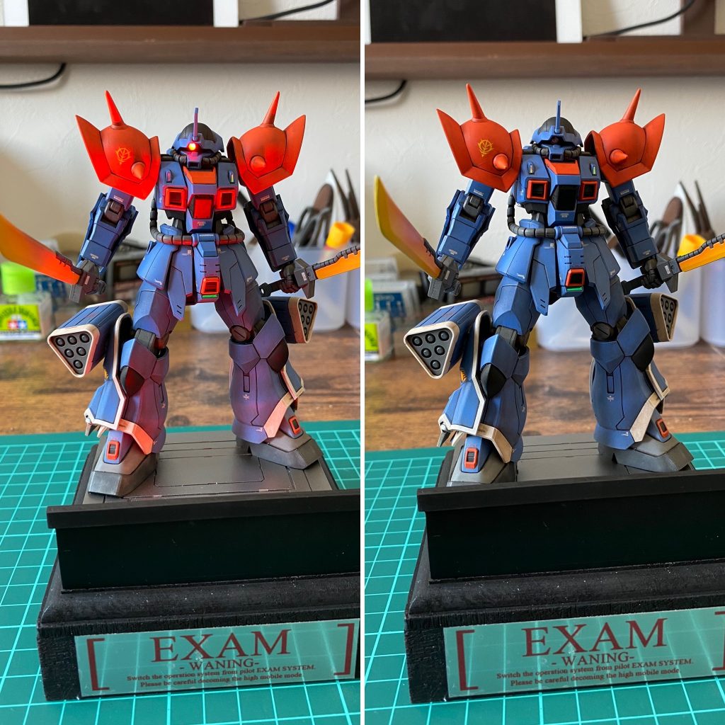 HG イフリート改、EXAM(台座)–3枚目/制作者：ganpra.418