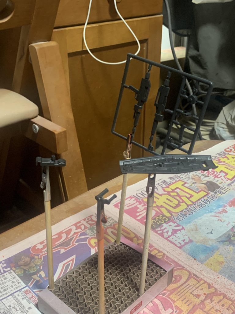 ランナー塗装その2