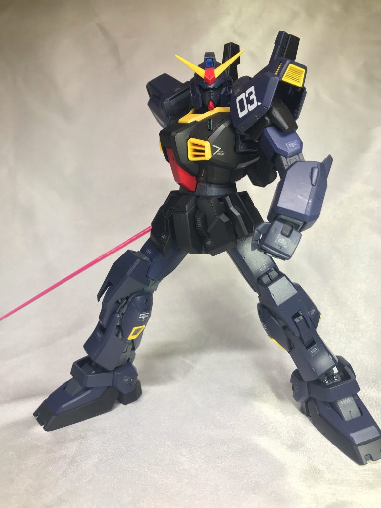 完成してみて一番「良いよなぁ」って思った点は、スリッパがデカイ！！いや、これなんですよMk-IIは！スリッパがデカくなけりゃMk-IIじゃないんです！←え？💧