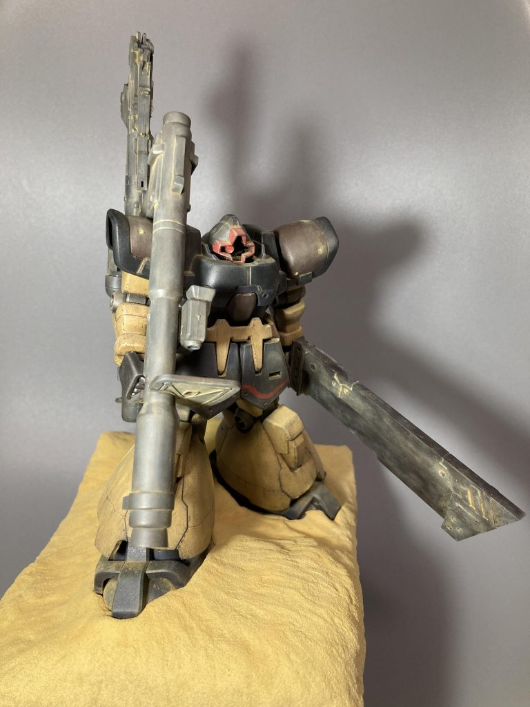 砂塵の中で/ドムトローペン重武装試作装備機–7枚目/制作者：yokuyoku