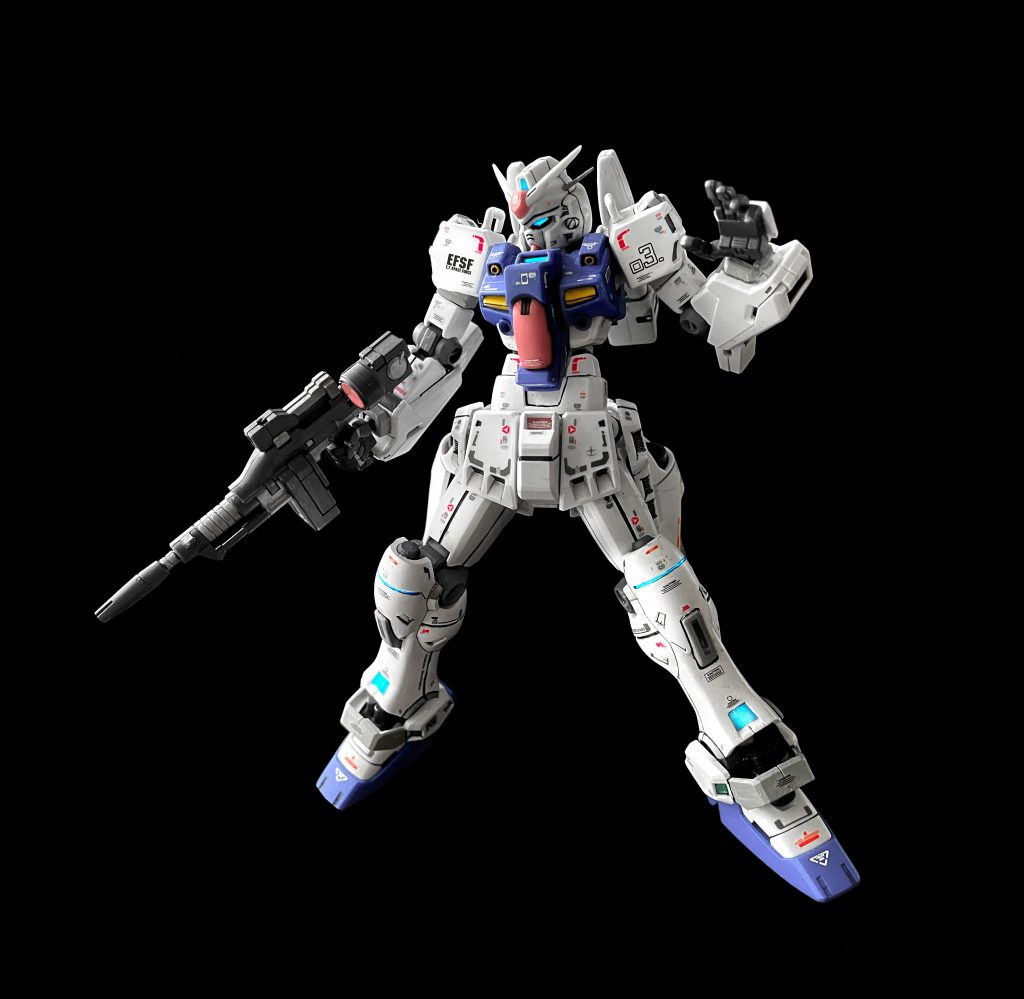 【完成】HG ガンダム試作3号機 ステイメン RX-78GP03S–6枚目/制作者：GN TakumA 擬似太陽炉搭載型