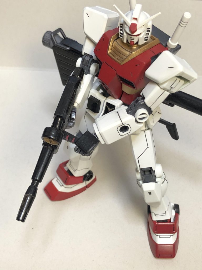 全塗装なんて初めてで、作り始めてから2ヶ月くらい経ってしまいましたw達成感が素組みとは段違いですね！