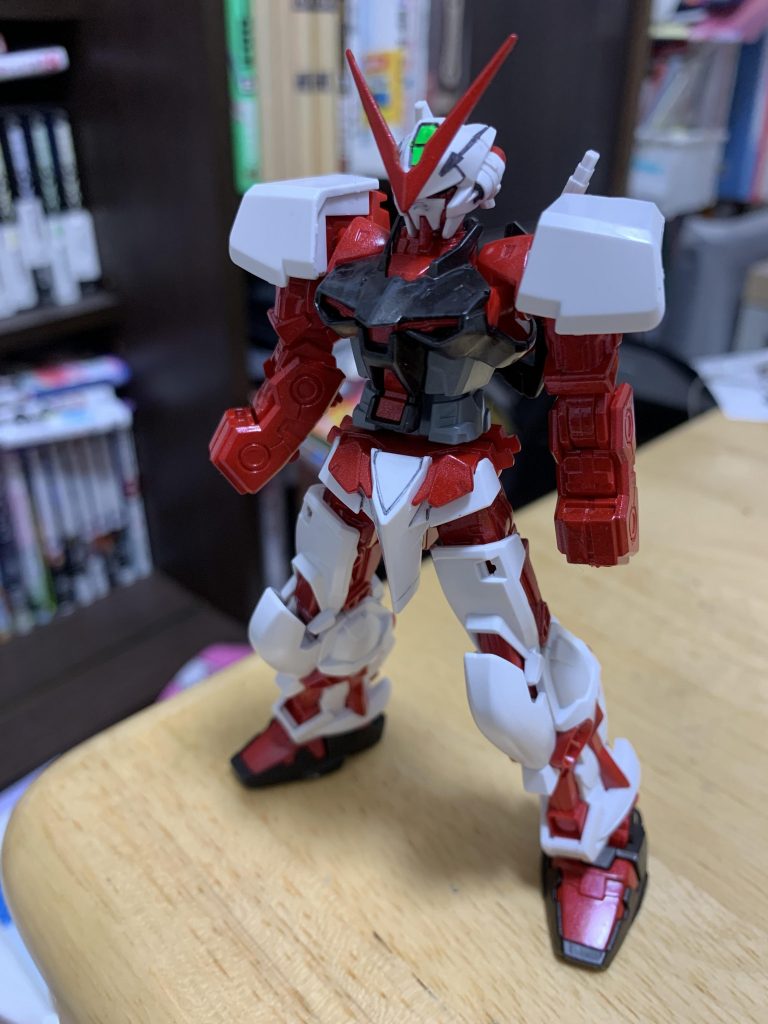 まず普通にアストレイレッドフレームを作ります