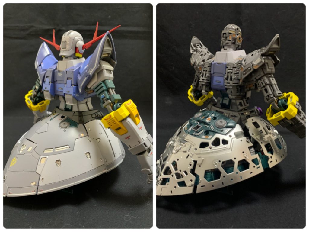 そう骨の状態で組み立てたのです