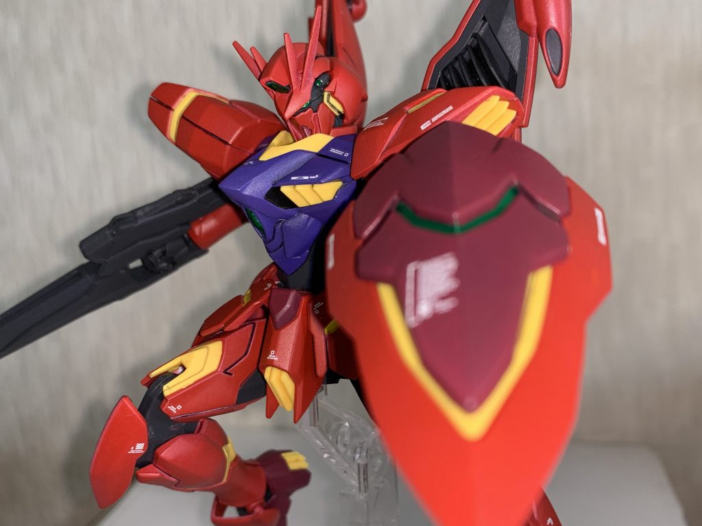 シールドはビット射出口のみ付属シールを使用しています