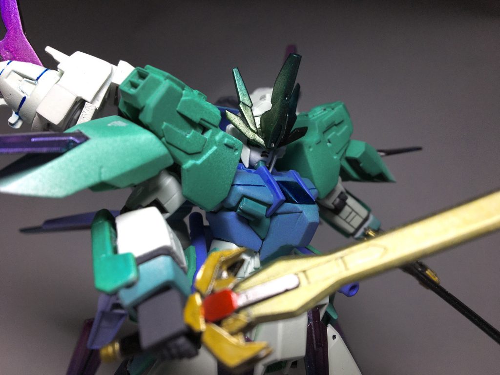 アップ写真です。ティルフィングを持つ姿に貫禄があります。