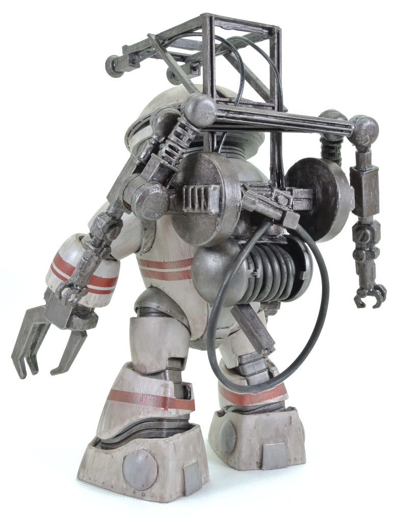 バックパックには以下を装備・サーチライト・サブアーム・消火ホース