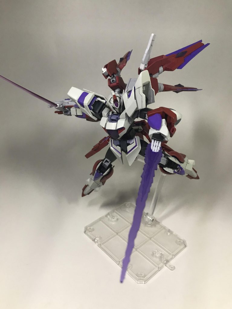 ビームブレイドは部分塗装のみ