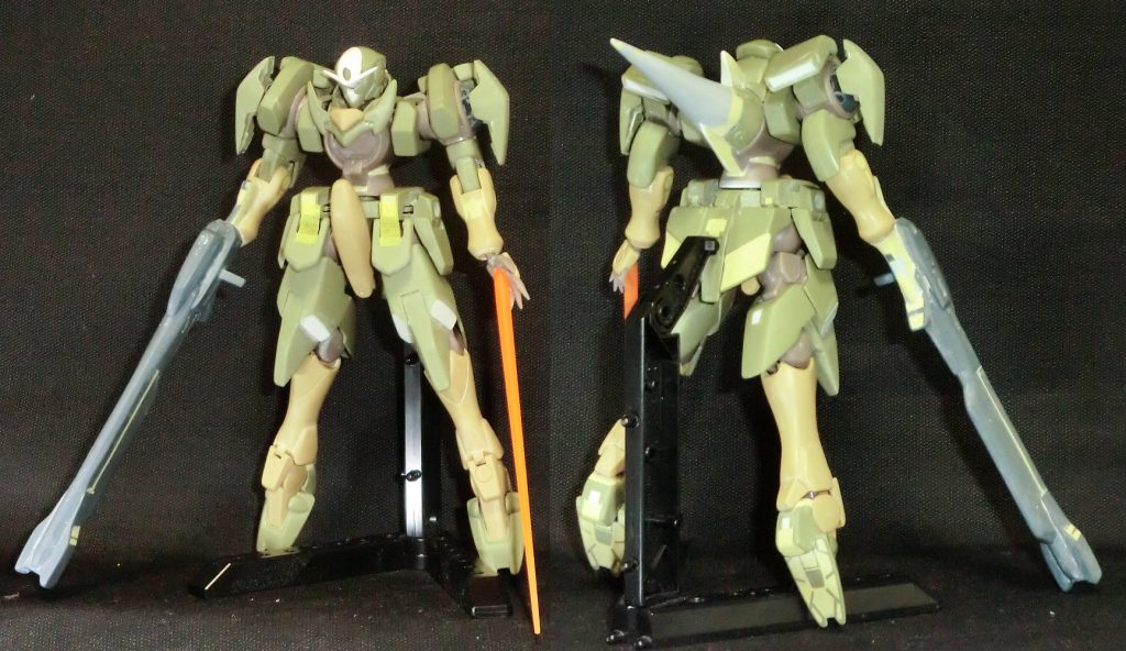 エッジをヤスり、ディテールをパテ,瞬着で埋め、できるだけ丸みが出るように加工