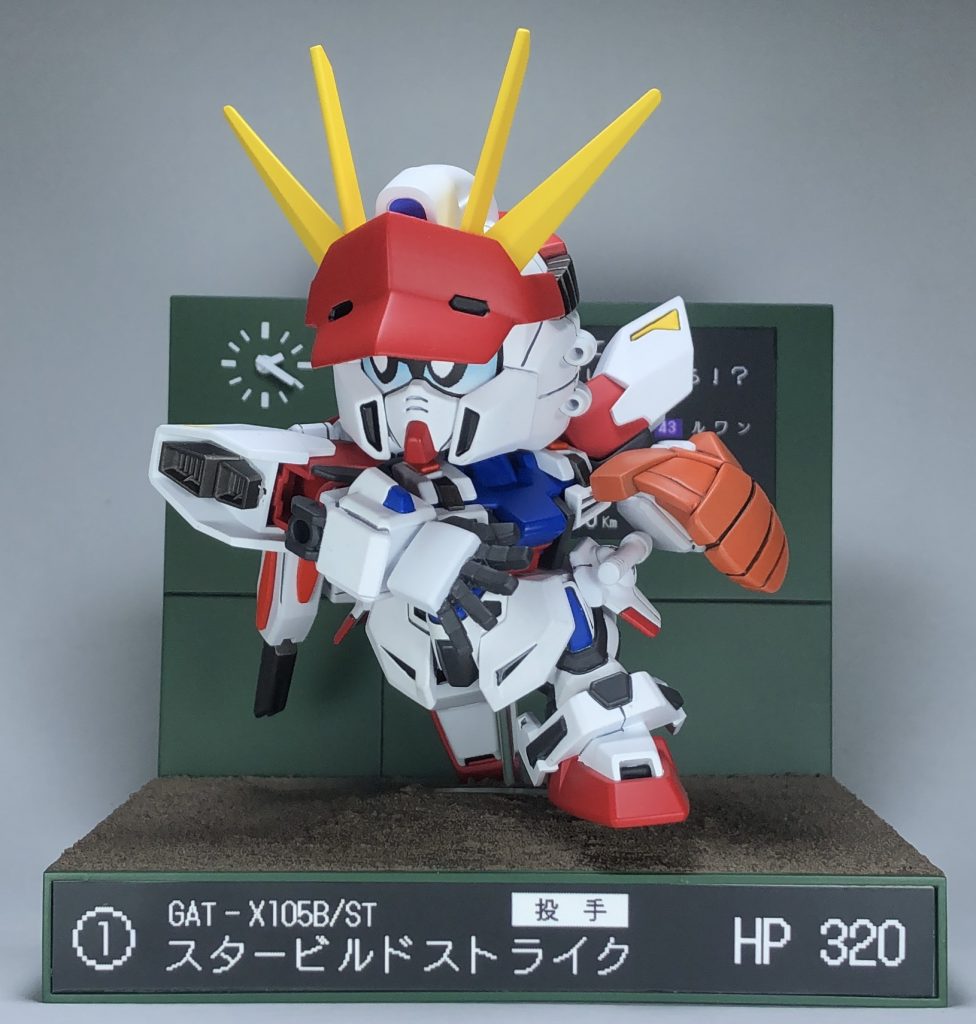 BB選手　スタービルドストライクガンダム–2枚目/制作者：Ok-Ⅱ