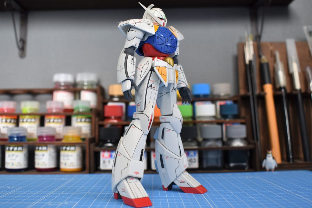 HGCC ターンAガンダム–2枚目/制作者：しろもももぐ