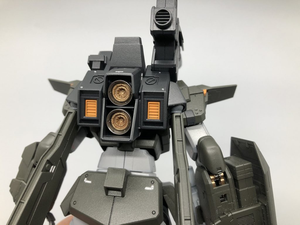 所々見えるフレーム、バーニアの金属感は今作の狙いでもあったので納得のいく完成品が仕上がりました！