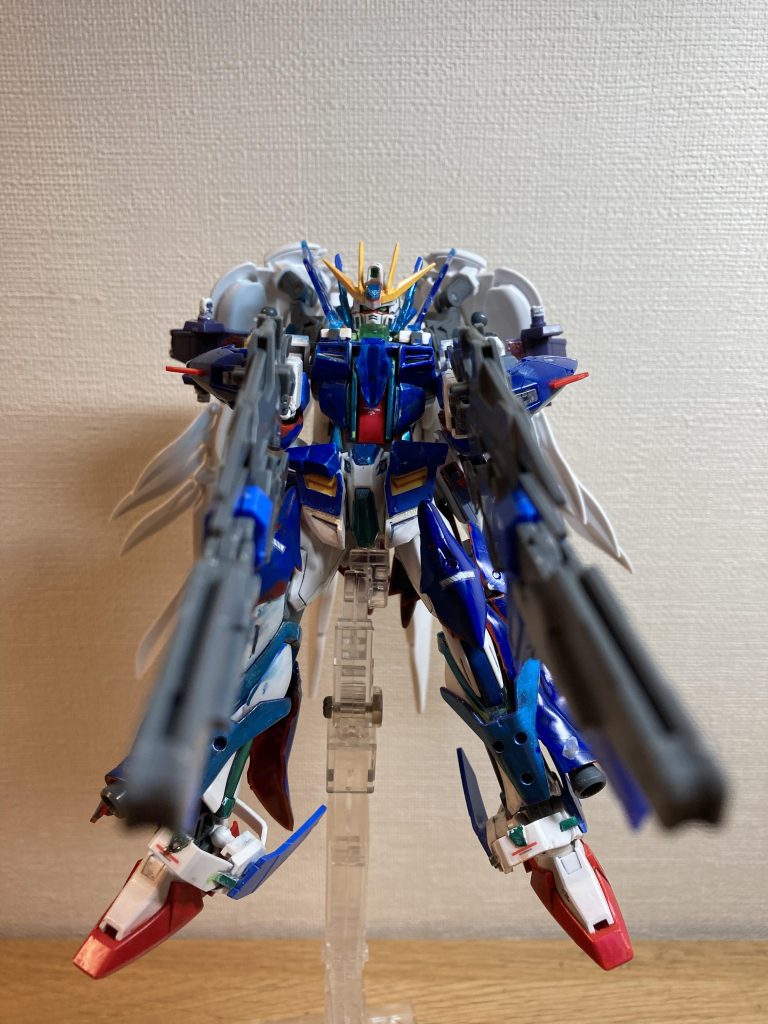 必殺技のラストシューティングは連結機能がなくなり連射ができるようになった。またファンネルが増えたことでゲートが生成されるようになったため威力が上がっている。(しかしラストシューティング時はフルクロスを外して撃つようだが)