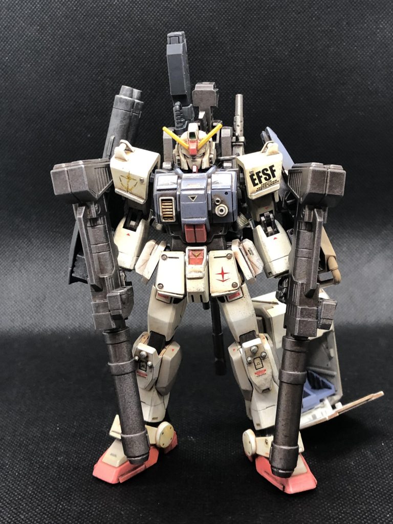 「突貫仕様」を目指して武装を盛りました。