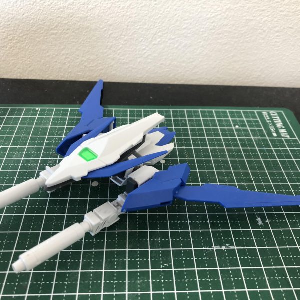 この前のガンダムをさらに改造して支援機も作ってみました！これから塗装ですm(_ _)m（3枚目）