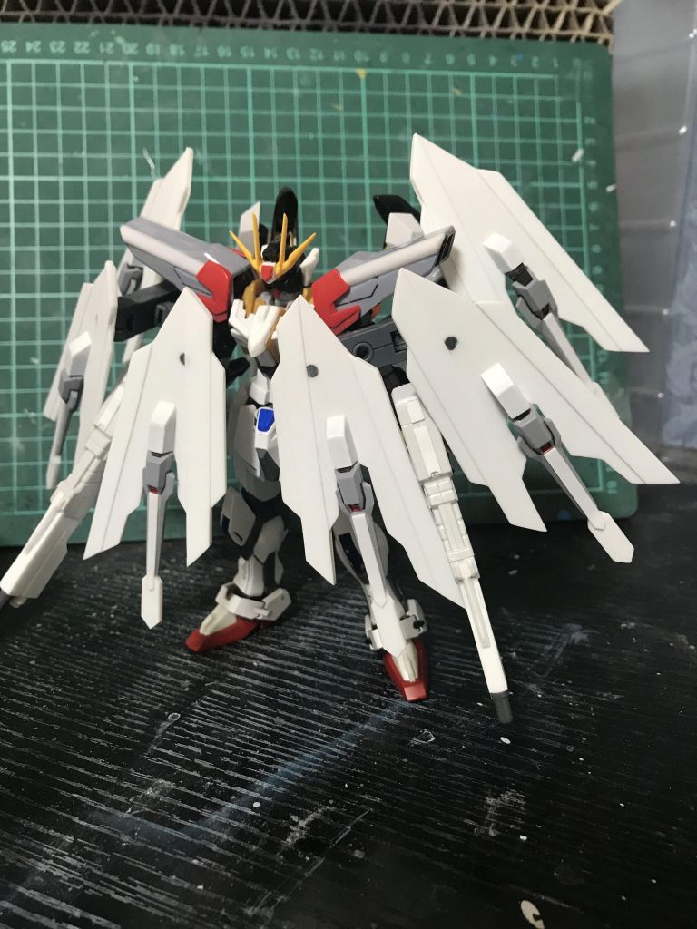 セラフユニットが完成しほぼ形になった状態