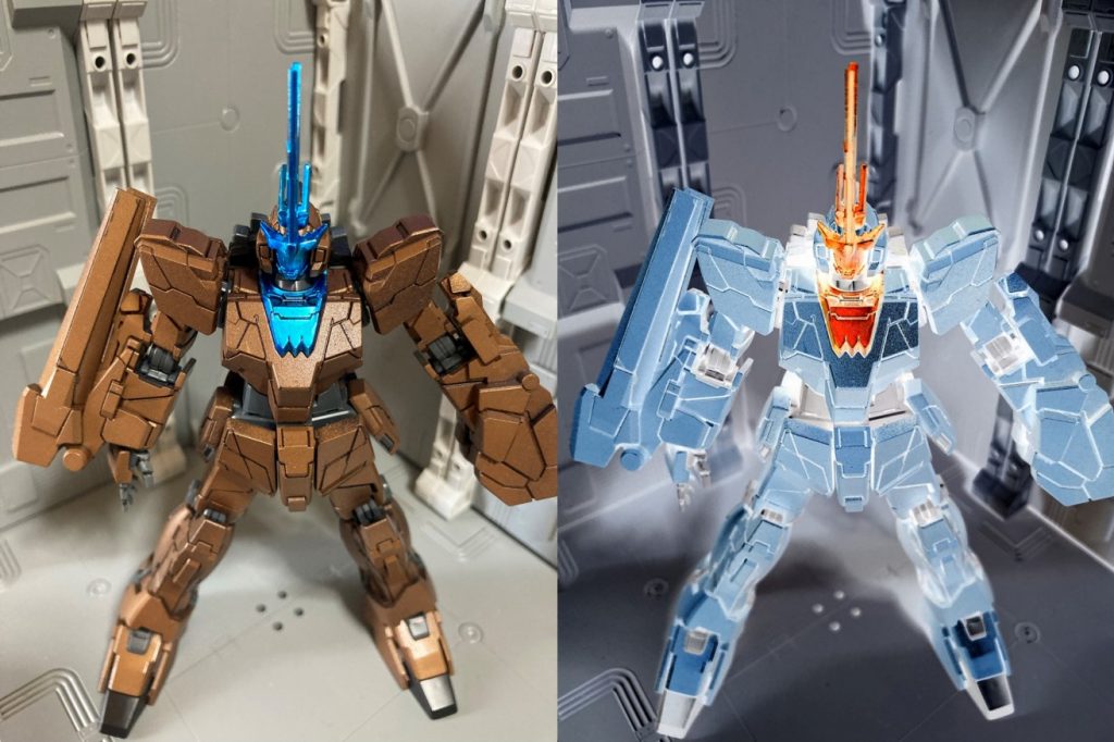 ポジネガ反転すると、バンシィカラーになるのでした