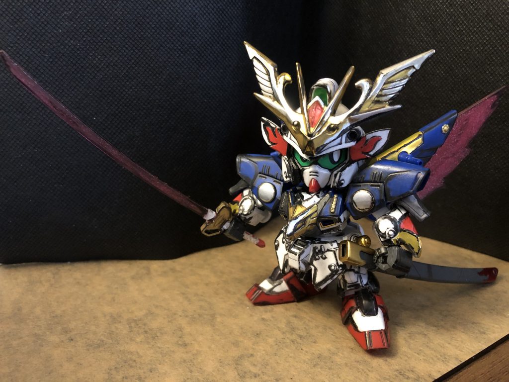 やはりプラモデル＋墨絵は難しかったとさ