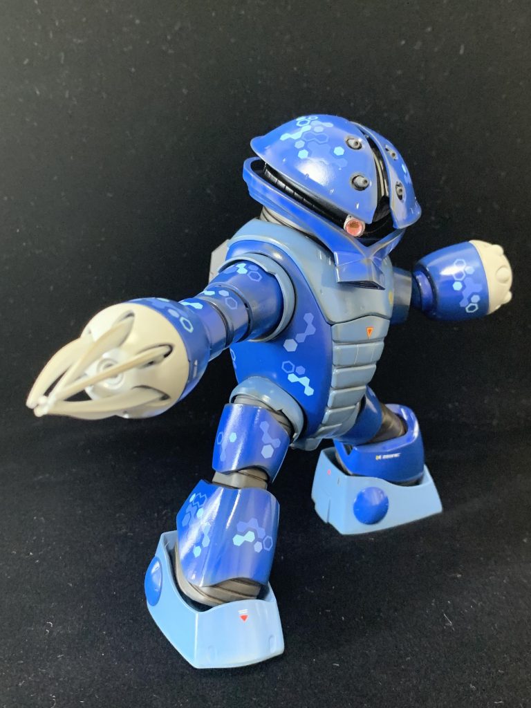 腕を伸ばしたところ。