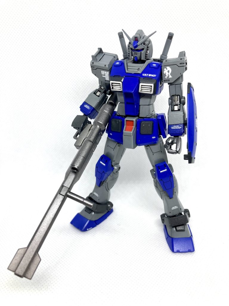 ジムスナイパーK9のビームスナイパーライフル。思ってたより似合わなかった(^◇^;)