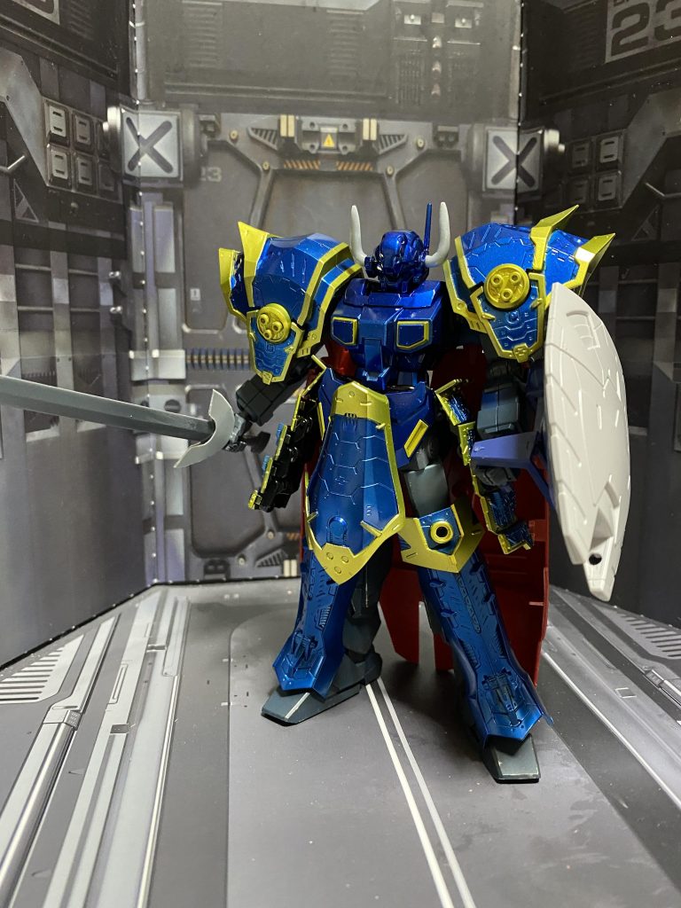 キマリストルーパーのリアスカートを盾に😁