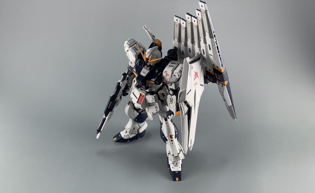 RG νガンダム　ガチ塗り分け–2枚目/制作者：ガンダムラボ