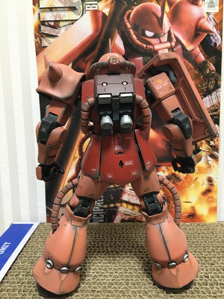 シャア専用ザク–2枚目/制作者：toku