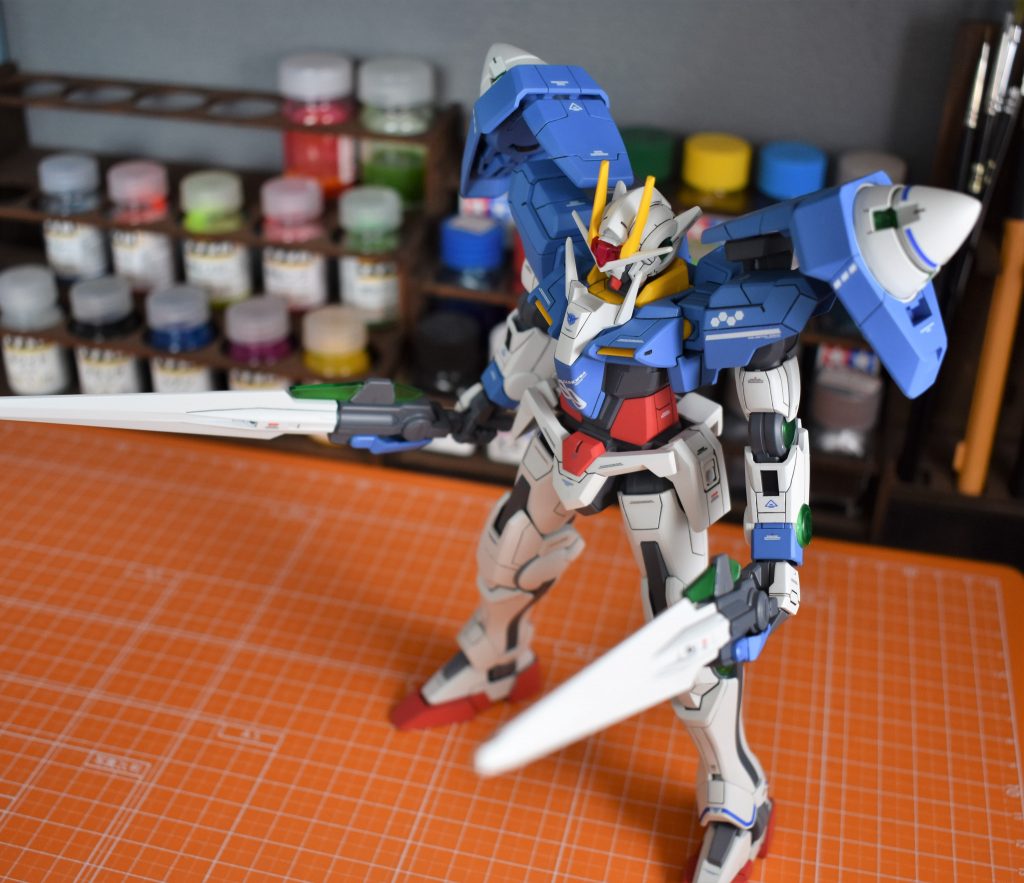 1/100 ダブルオーライザー–4枚目/制作者：しろもももぐ