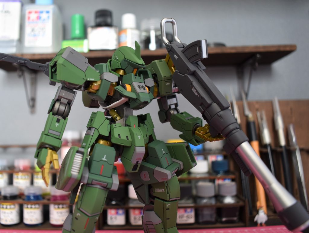 1/100 グレイズ(地上戦仕様)–2枚目/制作者：しろもももぐ