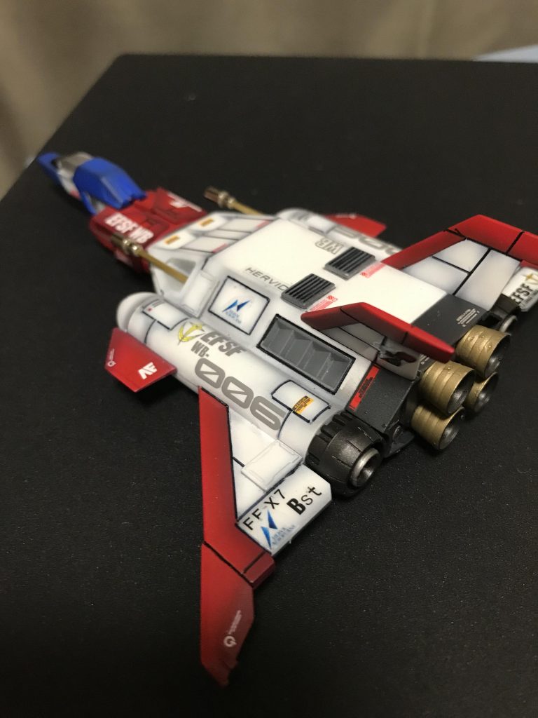 小学生の頃以来のコアブースターリベンジキットですね笑閲覧ありがとうございました次回はジオン系をまた作りたいですプロトタイプドムとかやりたいなぁ^_^