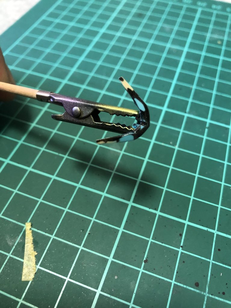 アンテナが若干エッジがだるいと思い、シャープ化を施しました。