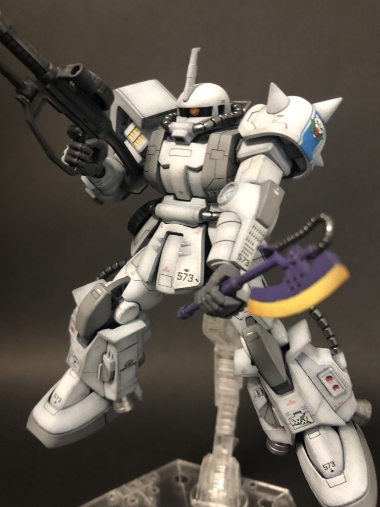 ヒートホークも似合います。