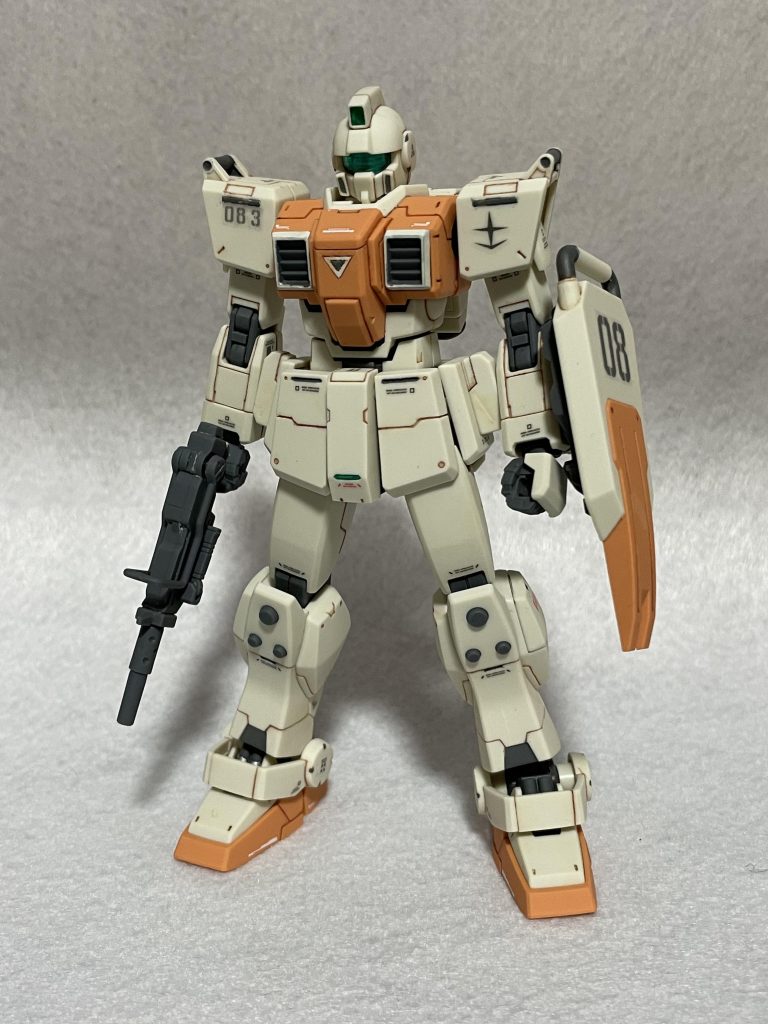 【汚しすぎた】HGUC 1/144 陸戦型ジム–2枚目/制作者：美作孝好