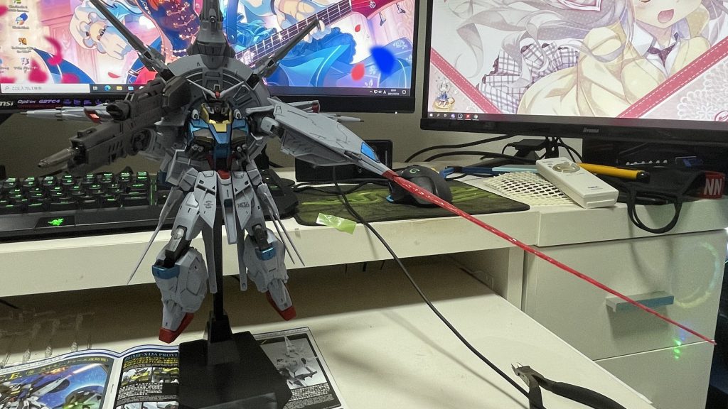 MG プロヴィデンスガンダム–2枚目/制作者：@eliti_etc