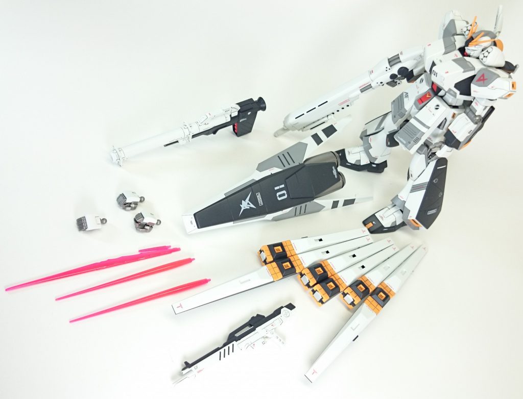 HGUC νガンダムHWS–5枚目/制作者：しろもももぐ