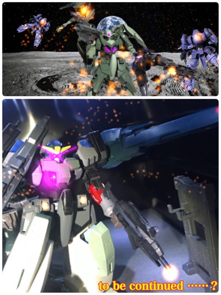 コックピットを外れた斬撃で間一髪命拾いした隊長機。輸送艦を護衛していた直掩機が慌ててカバーに入り、部下に牽引されながら撤退していく。その場での奪還を諦めた輸送艦MS部隊。一方彼らの目的地であったCB号ではライラプスに次ぐ新たな機体が瞳に妖しい光を宿していた……