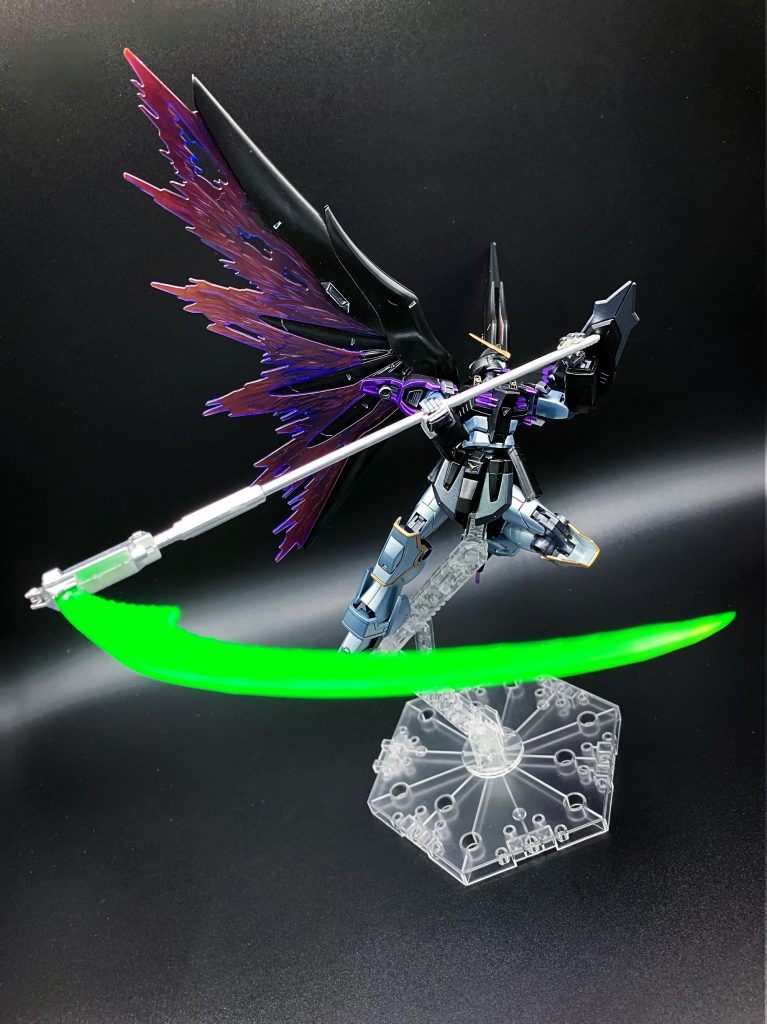 キットの可動が良いのでダイナミックなポーズが出来ます！