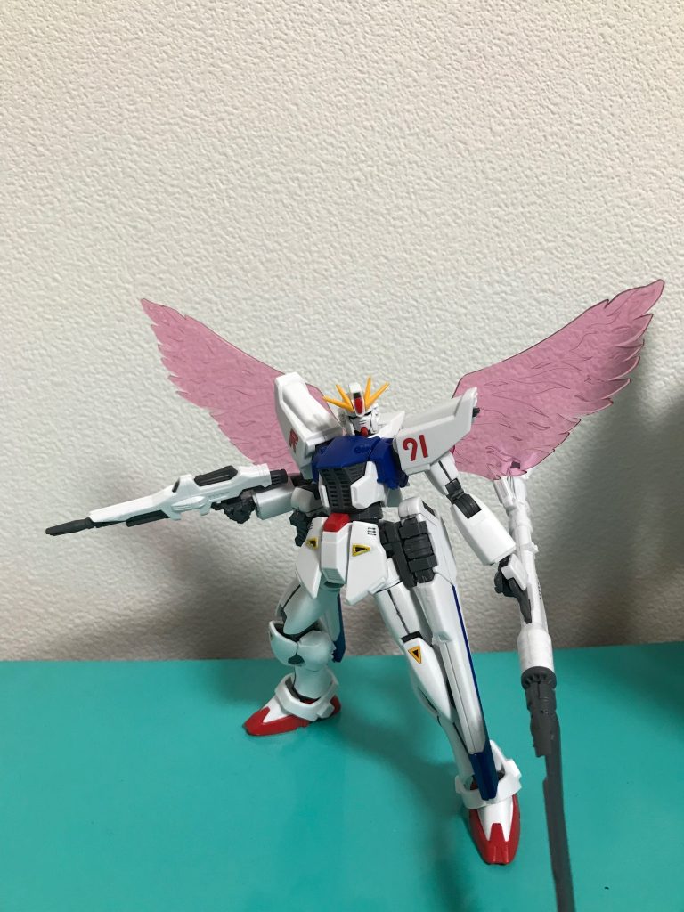 R91の改造原案の一つ。これを組み上げた直後に今のR91を思い付いた。