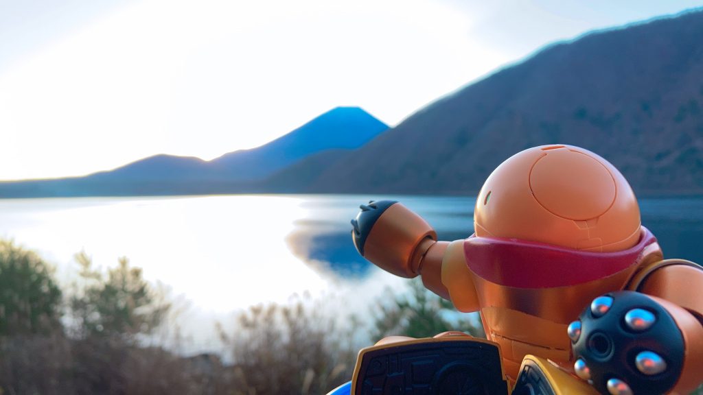 朝日の登る富士山と共に撮った一枚です🗻