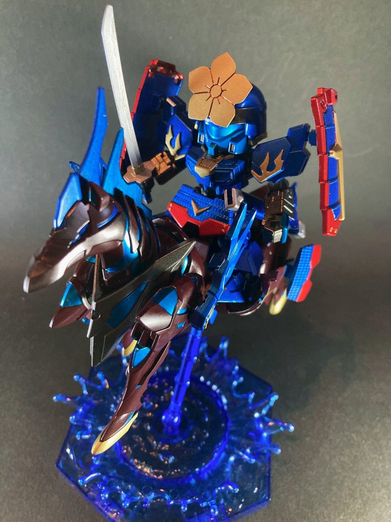 【SDWヒーローズ】光秀ジェガン–8枚目/制作者：ひとらたん