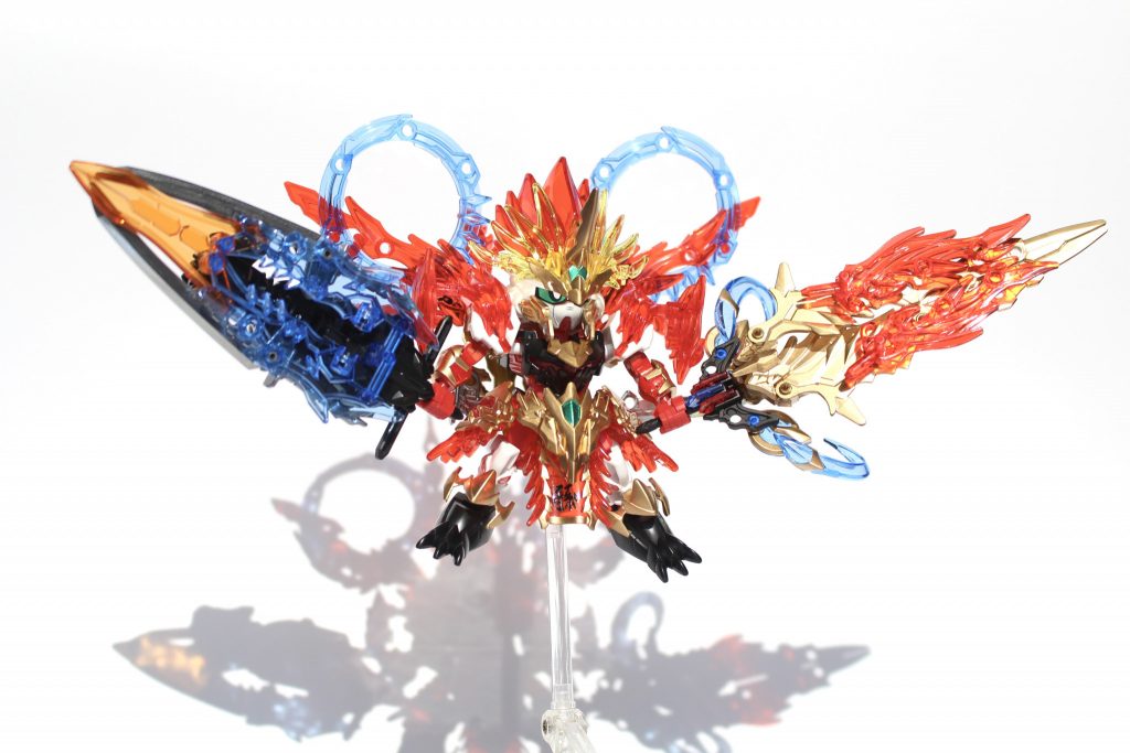 ▲左から足裏に付けるパーツはありませんでしたが、いい感じにバランスがとれました