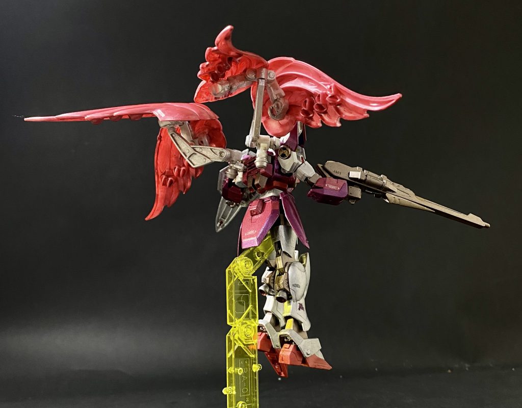 羽が派手ですね😆