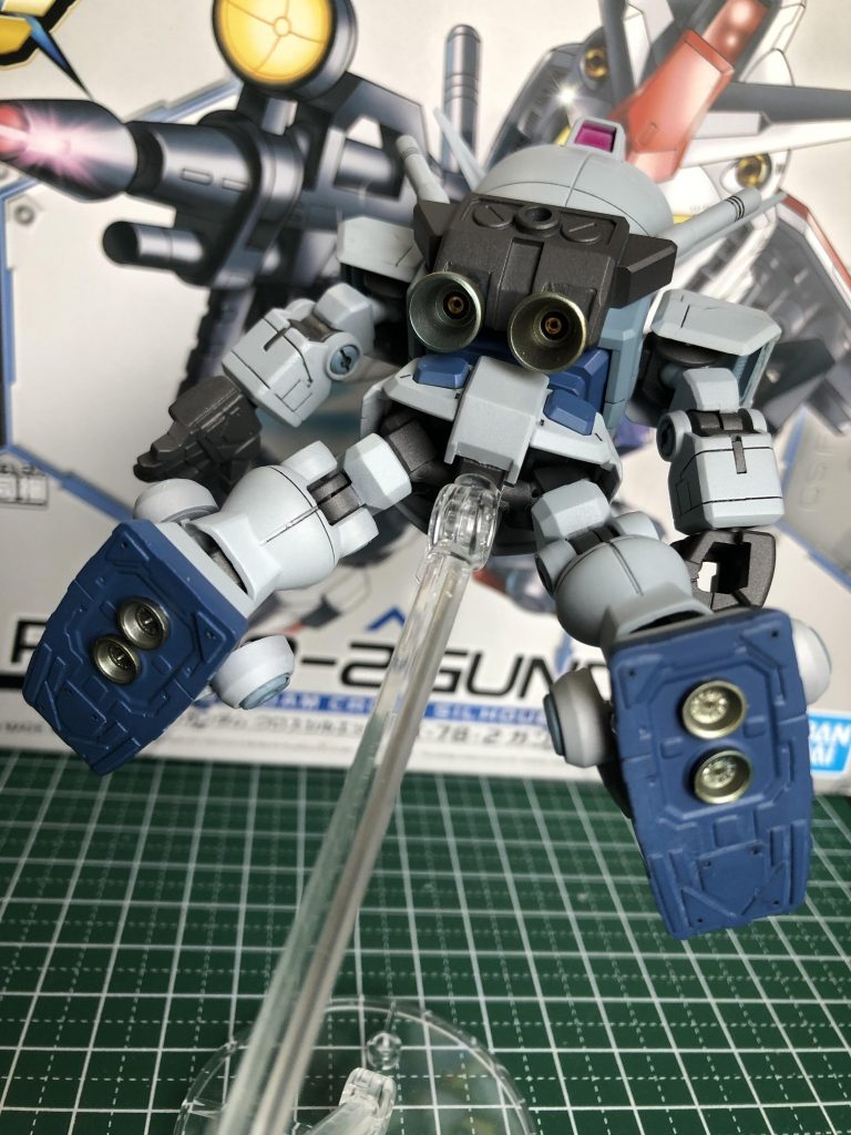 バーニア類をディテールアップパーツにて追加。